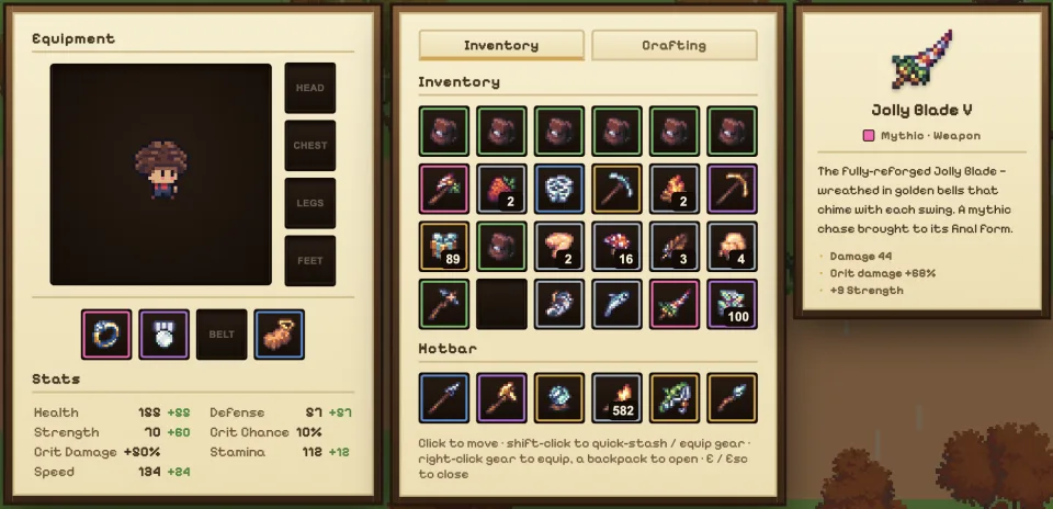browserlands inventory